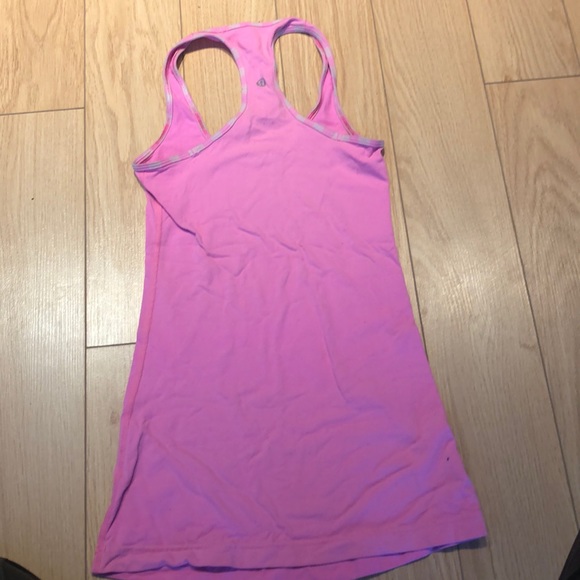Pink Lululemon Racerback Tank - Picture 2 of 3
